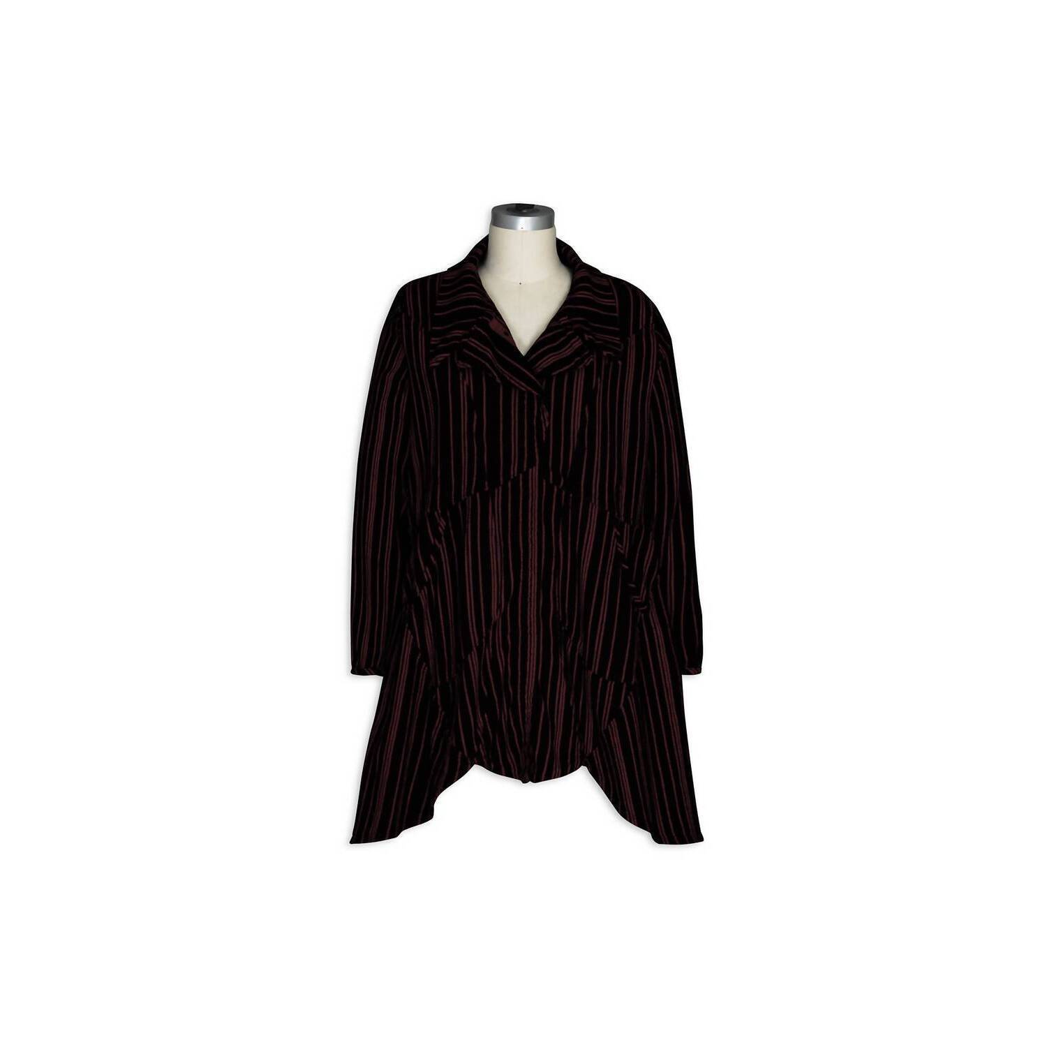 New Cynthia Ashby Women's Fraction Reversible Jacket In Heart